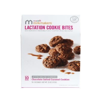 Milkmakers Chocolate Salted Caramel Lactation Cookies
