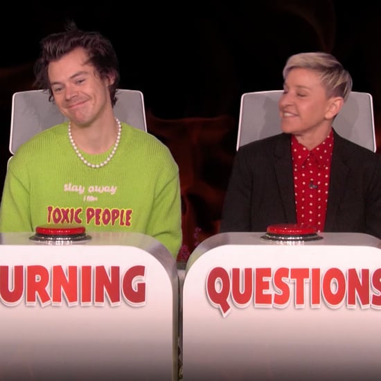 Watch Harry Style Answer Ellen's "Burning Questions"