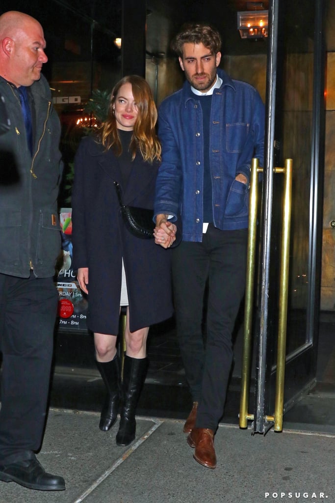 Emma Stone and Dave McCary Head to an SNL Afterparty
