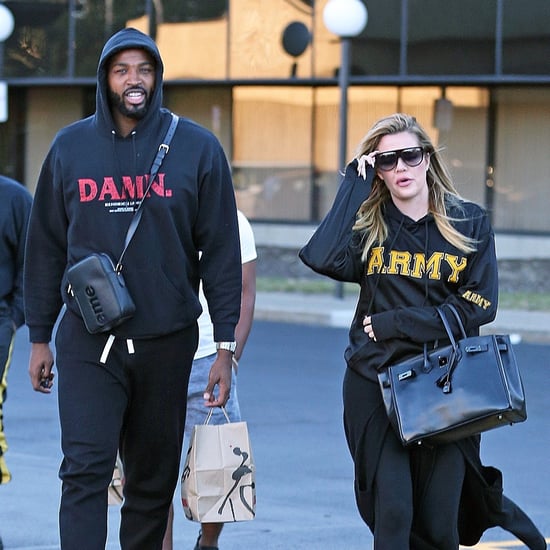 Khloe Kardashian Out in Ohio After Pregnancy News 2017