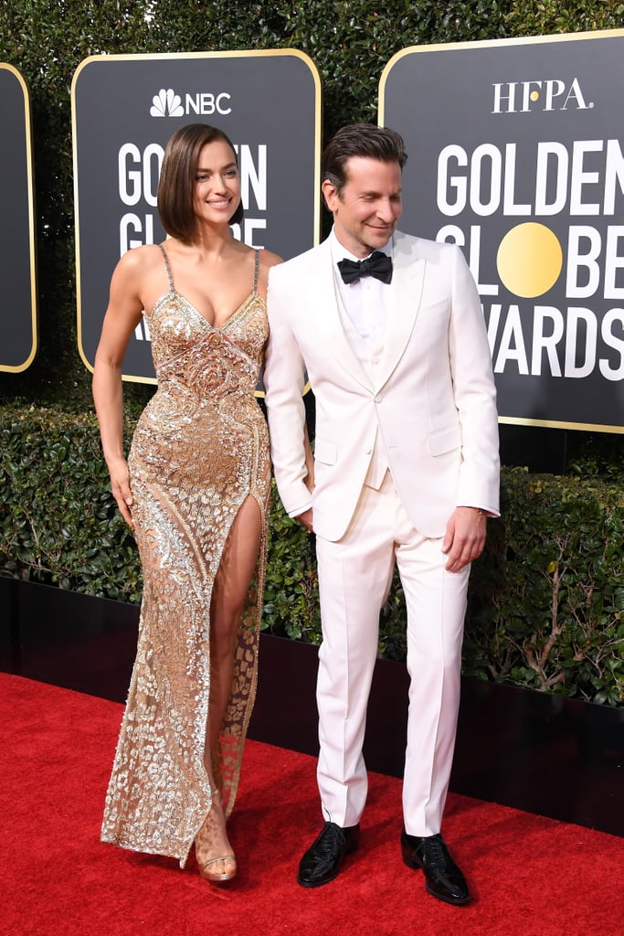 Bradley Cooper and Irina Shayk at the 2019 Golden Globes