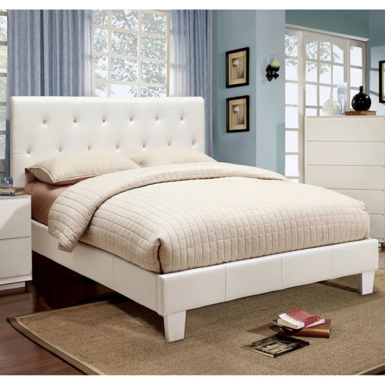 Furniture of America Avara Tufted Platform Bed