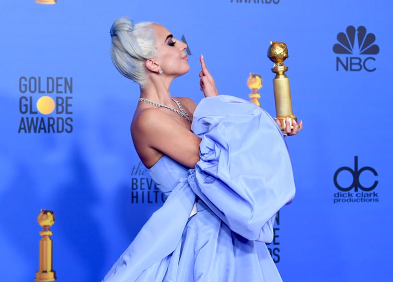 Lady Gaga Honoring Judy Garland at the 2019 Golden Globes | PS Fashion