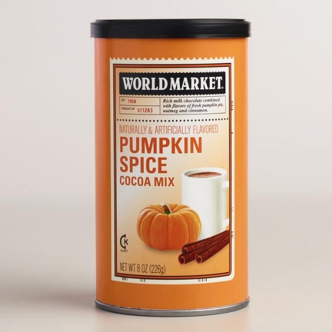 Shop it: World Market Pumpkin Spice Cocoa Mix ($6)
