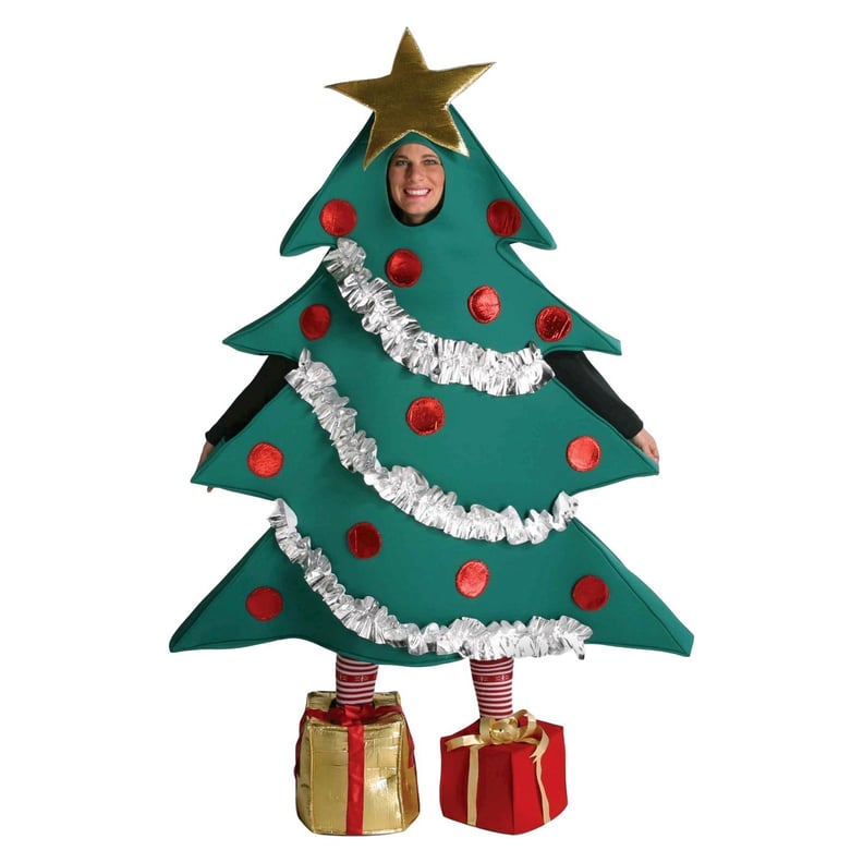 wearable christmas tree dress Christmas Tree Dress with Headpiece