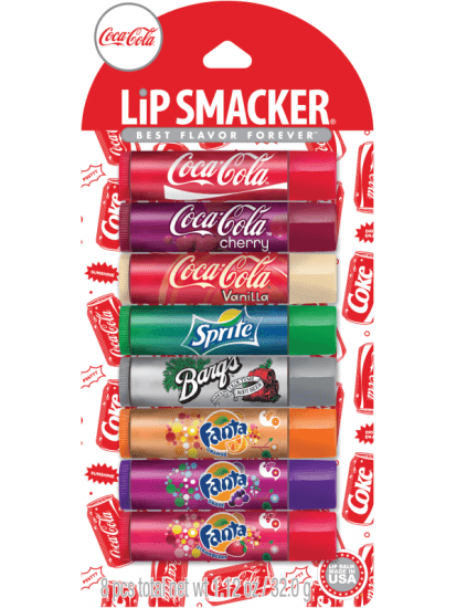 Yummy Flavored Lip Balm: Soft-Drink-Flavored Lip Smackers