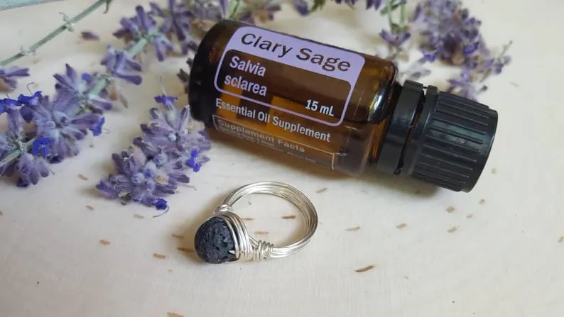 Ring: HempClub Lava Stone Ring