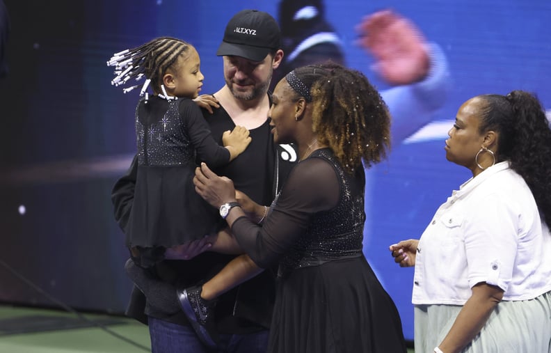 Serena Williams and Olympia Ohanian