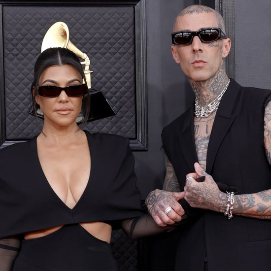 Kourtney Kardashian and Travis Barker Wed in Leather Jackets