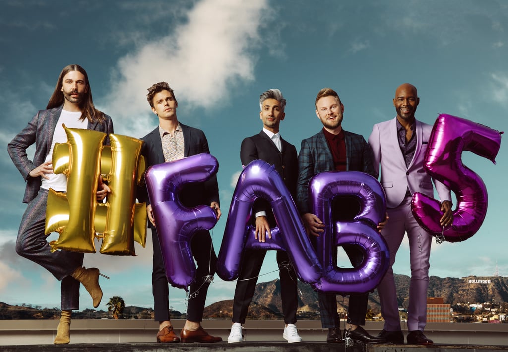 Bobby Berk, Karamo Brown, Jonathan Van Ness, Antoni Porowski, and Tan France — Queer Eye

Brendon Urie — Singer
Cameron Esposito — Comedian
Chella Man — Model
Chris Habana — Jewelry designer
Collin Martin — Athlete
Cynthia Nixon — Politician
Danica Roem — Politician
Daniela Vega — Actress
David and Phillipe Blond — Fashion designers
DeRay McKesson — Activist
Desmond Is Amazing — Drag kid
Diana Tourjee — Writer
Dominique Jackson — Actress, Pose

E.T. Chong — Community organizer
Emma González — Activist
Eric Marcus — Host, Making Gay History

Gus Kenworthy — Olympian
Hannah Gadsby — Comedian
Nicolas Endlicher — DJ
Hayley Kiyoko — Singer
Hungry — Drag queen
Indya Moore — Actress, Pose

Jaboukie Young-White — Comedian
Jacolby Satterwhite — Video artist
Jake Resnicow — Party promoter