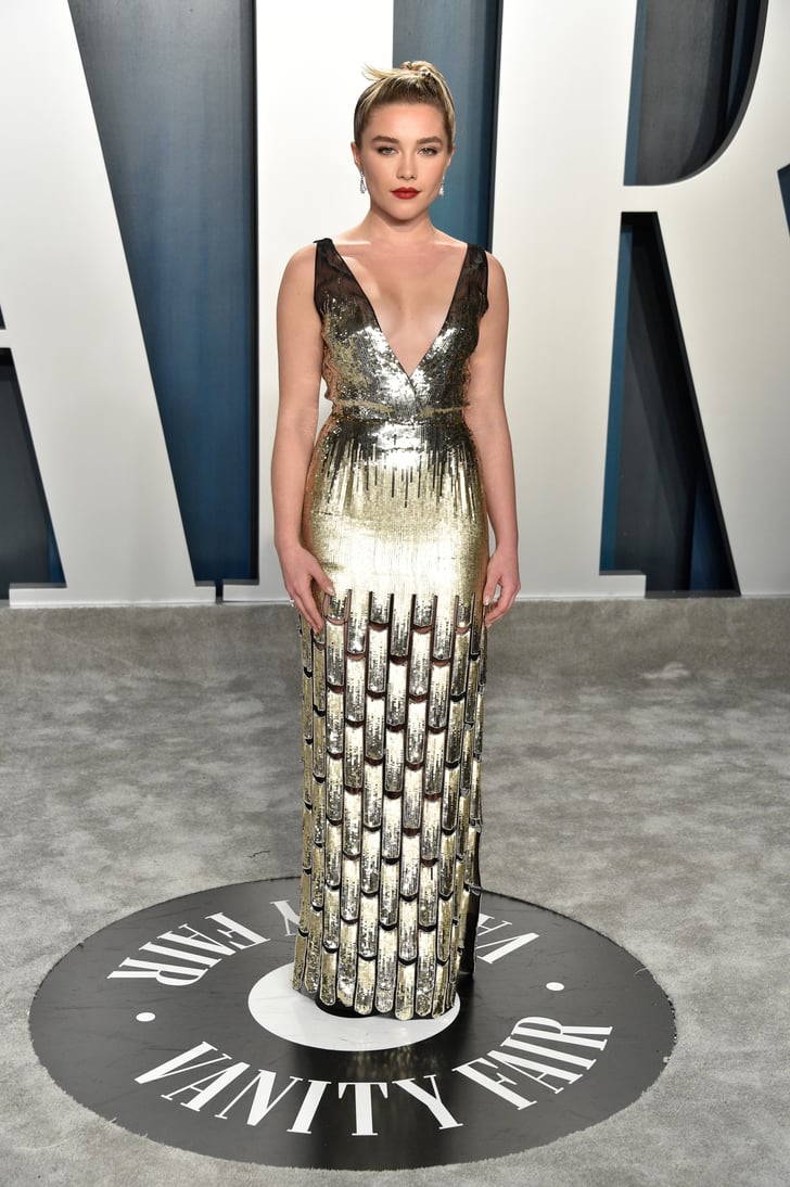 Florence Pugh at the Vanity Fair Oscars Afterparty 2020 | Best Oscars
