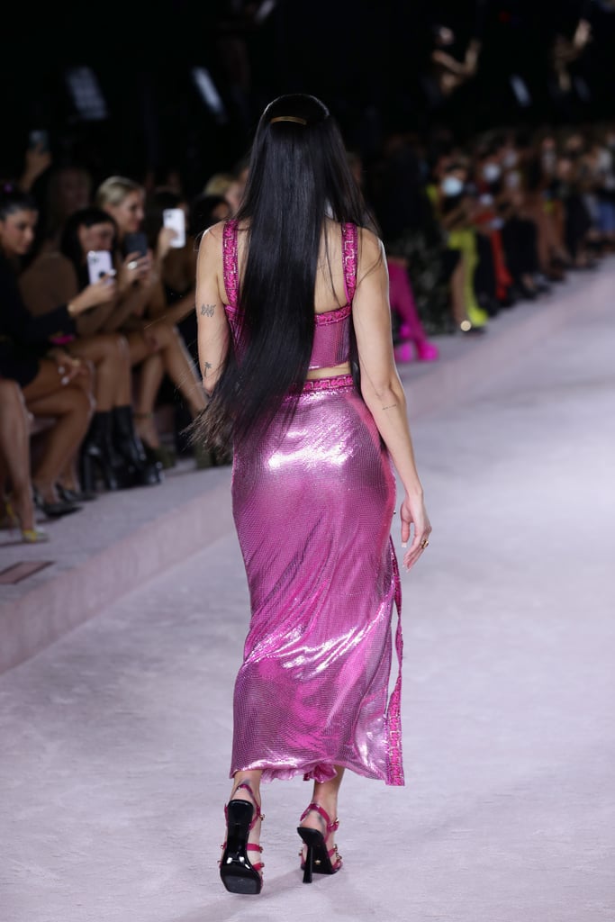 Dua Lipa Made Her Runway Debut For Versace