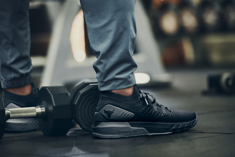 Buy the Project Rock 3 Training Shoe in Black