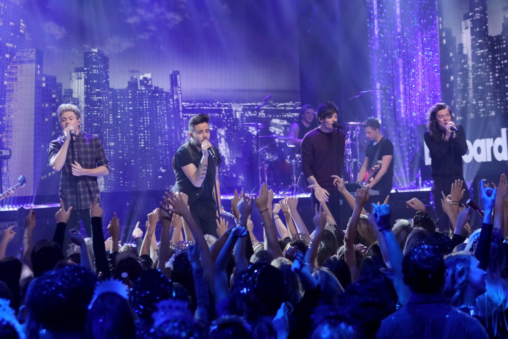 One Direction Performing on Dick Clark's New Year's Rockin' Eve in 2015