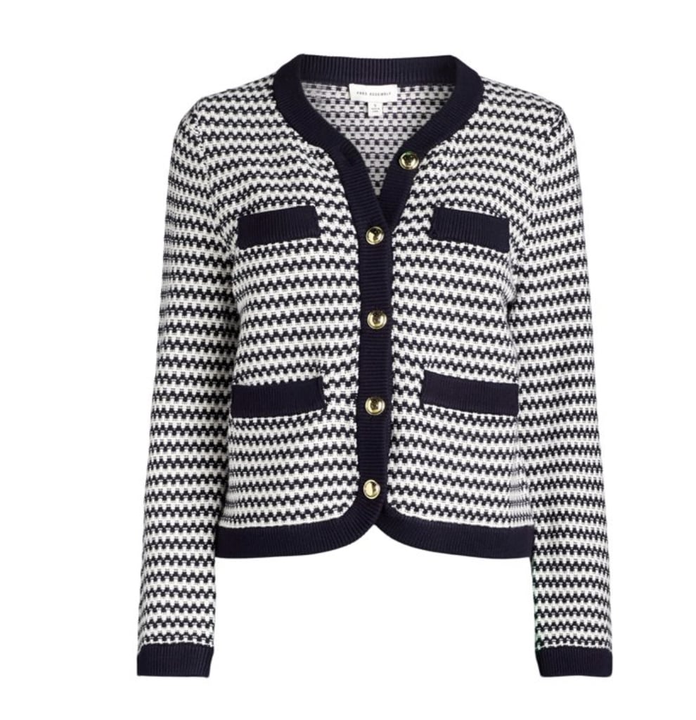 Free Assembly Women's Welt Pocket Cardigan Sweater