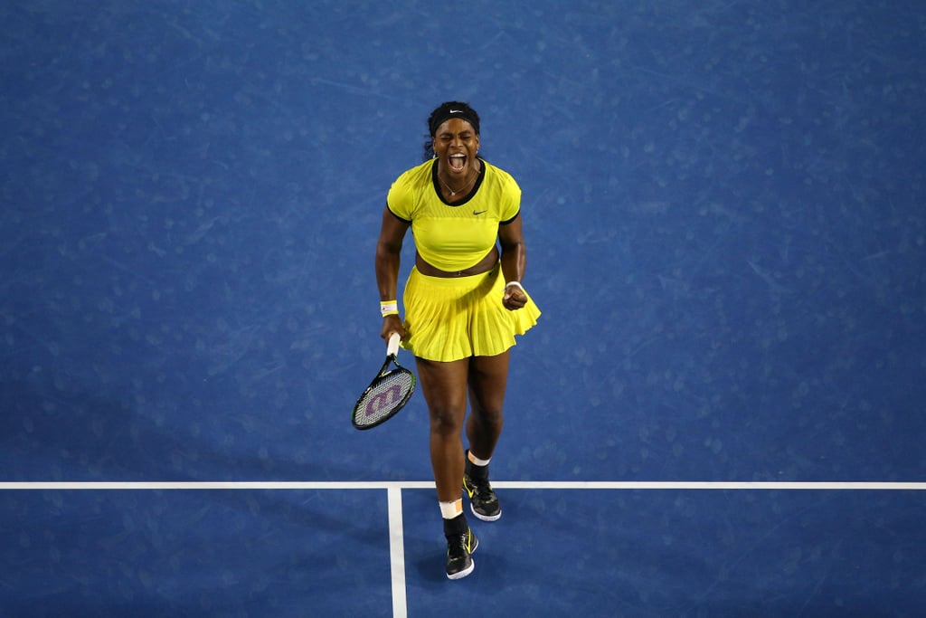 She Was Glowing in Yellow at the 2016 Australian Open