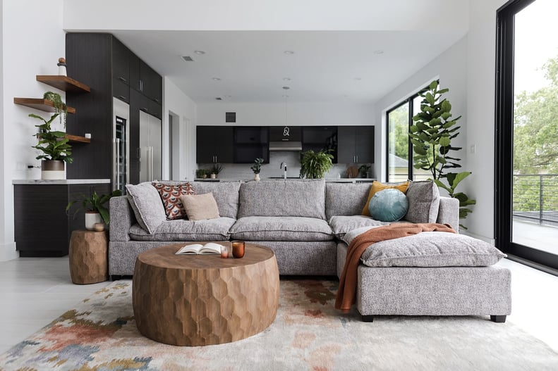 A Movie-Watching Sofa on Sale For Cyber Monday: Albany Park Kova Sofa + Ottoman