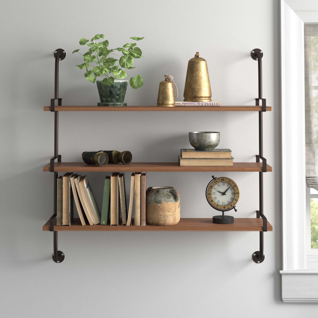 Gaddy Wood Wall Shelf