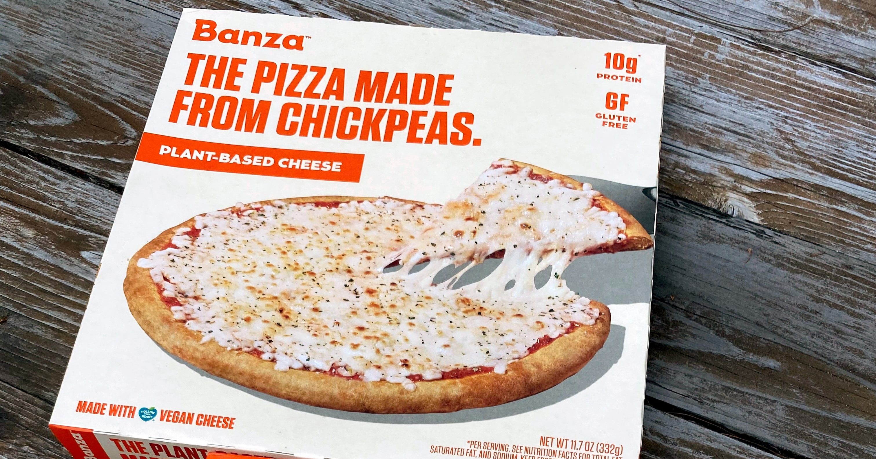 Banza PlantBased Frozen Chickpea Crust Pizza Review POPSUGAR Fitness