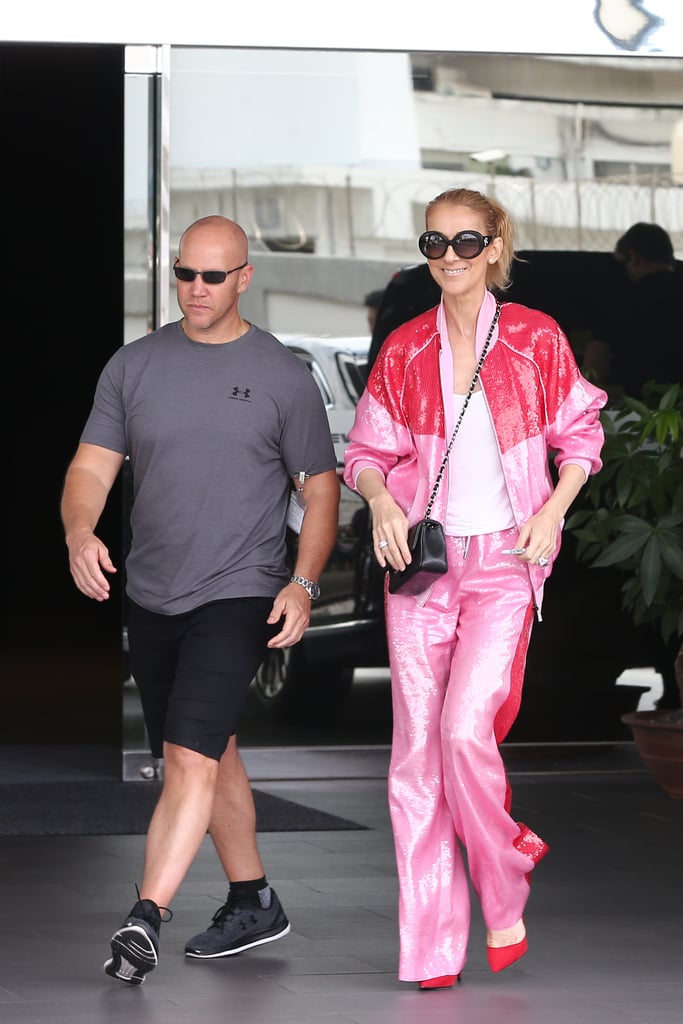 Celine Dion, Airport, July 2018