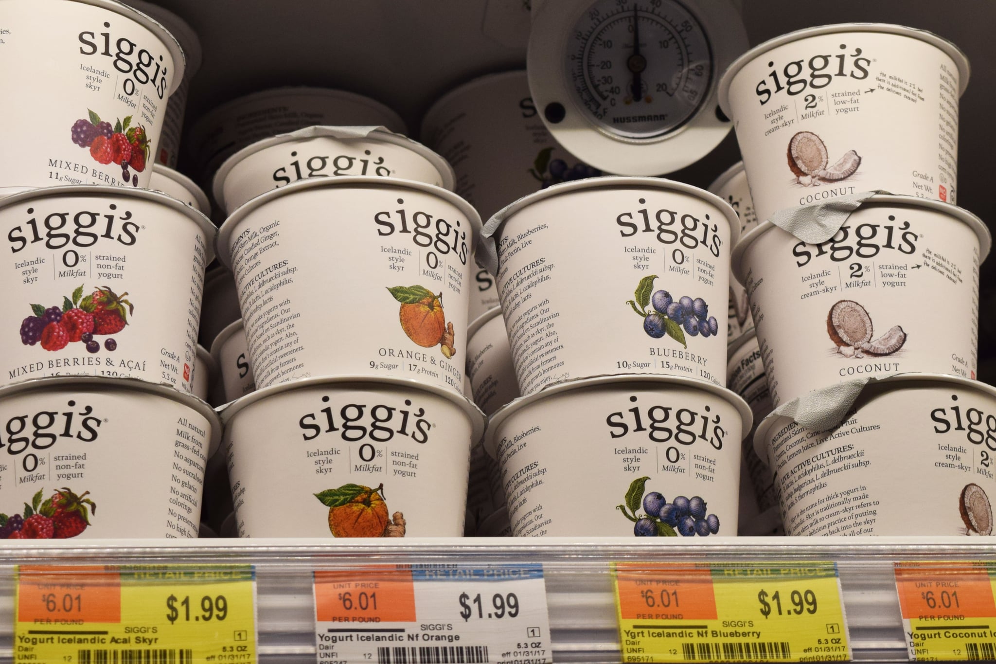 Yogur de Siggi($2)
