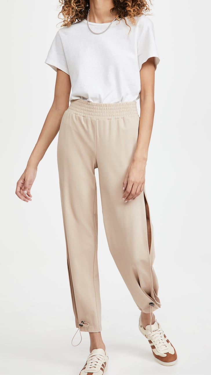 joggers with slits