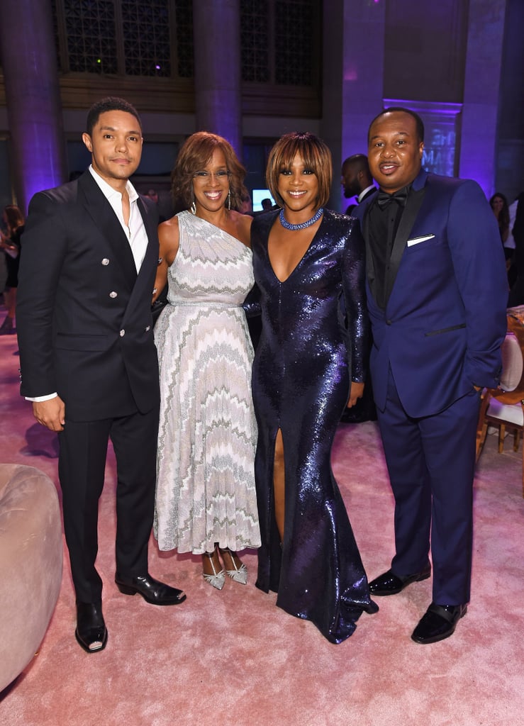 Trevor Noah, Gayle King, Tiffany Haddish, and Roy Wood Jr.