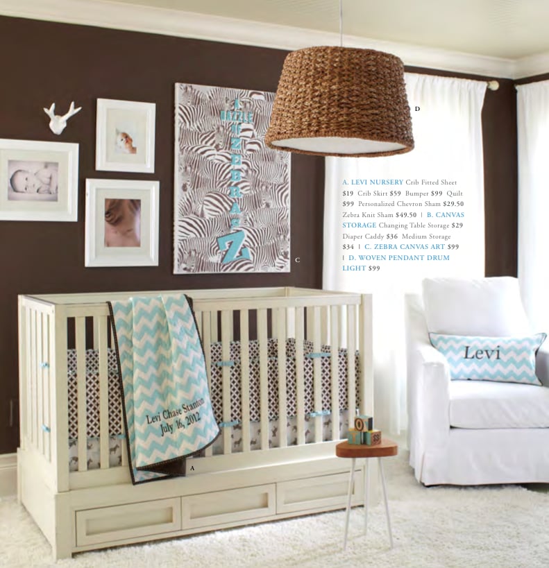 A Modern Nursery Infused With Animal Prints