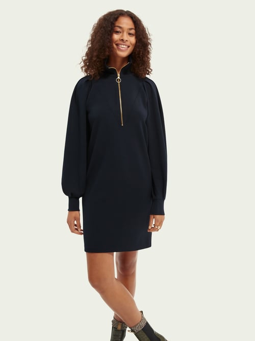 Scotch & Soda Anorak Sweater Dress