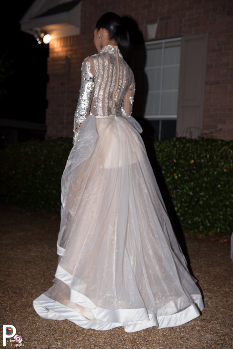 Teen s Prom Jumpsuit Goes Viral POPSUGAR Fashion