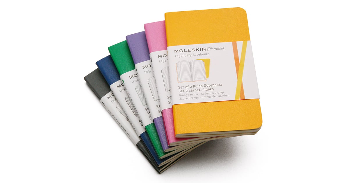 Moleskine Volant Mini Ruled Notebook Gifts For Writers POPSUGAR