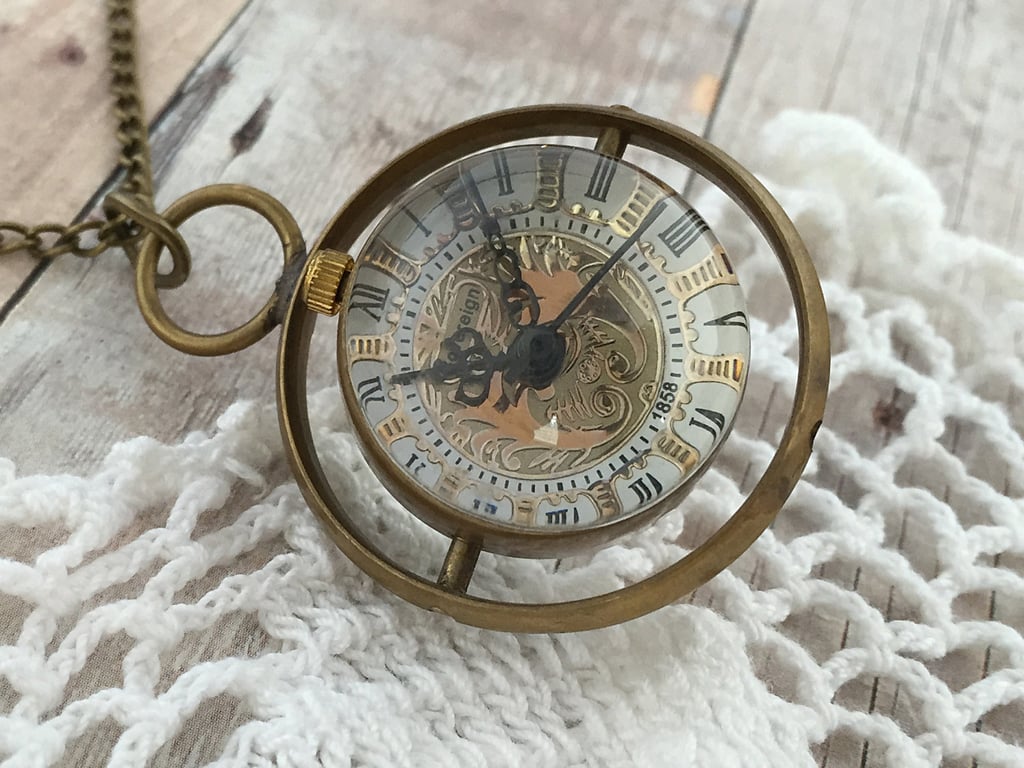 Time Turner Necklace Cheap Harry Potter Gifts POPSUGAR