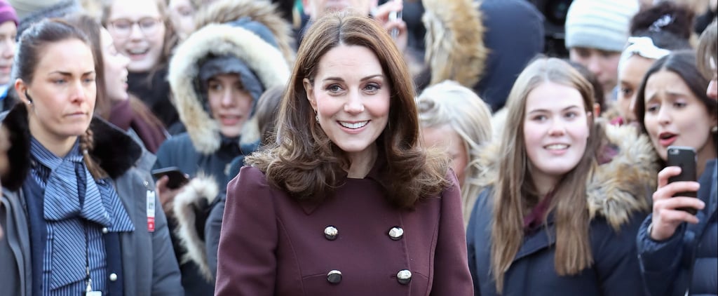 Kate Middleton Dolce & Gabbana Coat in Norway Feb 2018