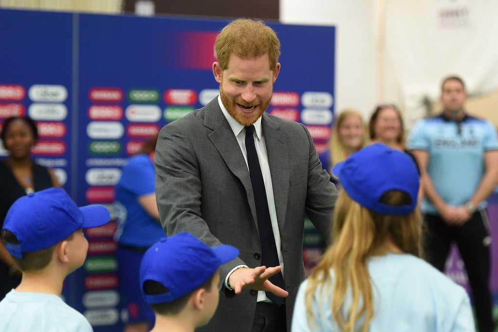 Prince Harry at Opening of Cricket World Cup 2019