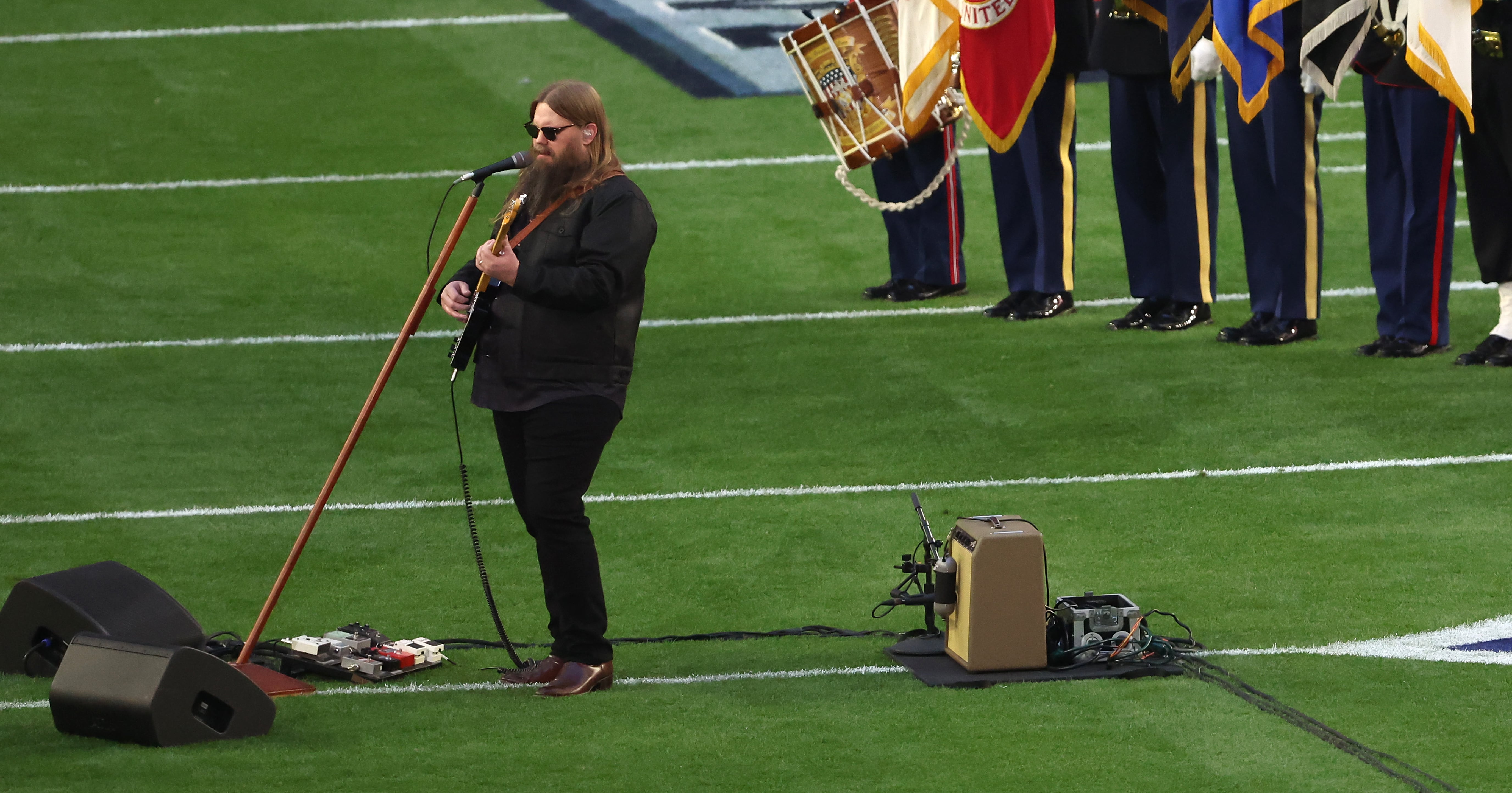 Youtube Chris Stapleton National Anthem