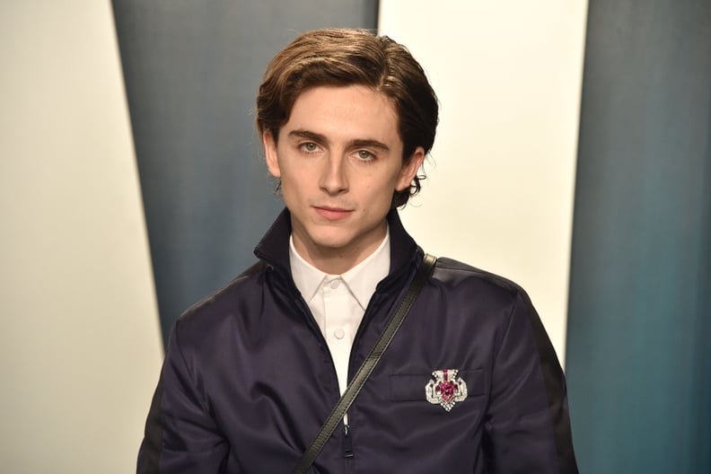 BEVERLY HILLS, CALIFORNIA - FEBRUARY 09: Timothee Chalamet attends the 2020 Vanity Fair Oscar Party at Wallis Annenberg Center for the Performing Arts on February 09, 2020 in Beverly Hills, California. (Photo by David Crotty/Patrick McMullan via Getty Ima