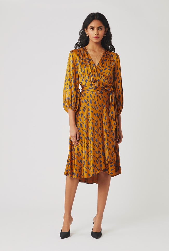 Ghost Aggie Dress Chic Affordable Wedding Guest Dresses