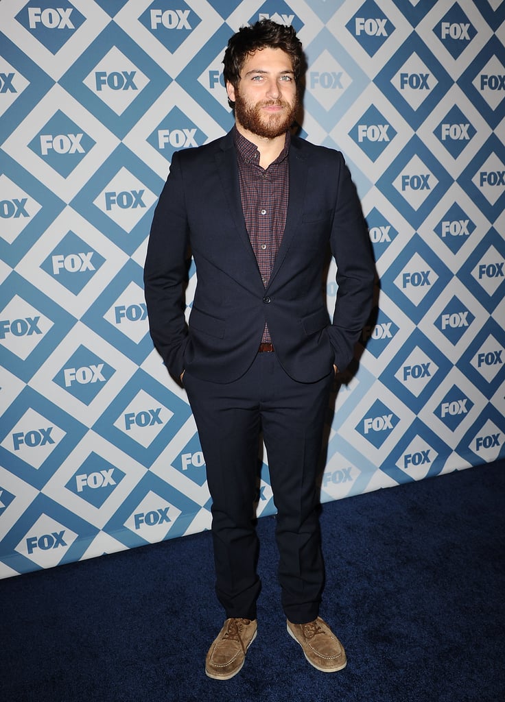 The Mindy Project's Adam Pally rocked a suit.