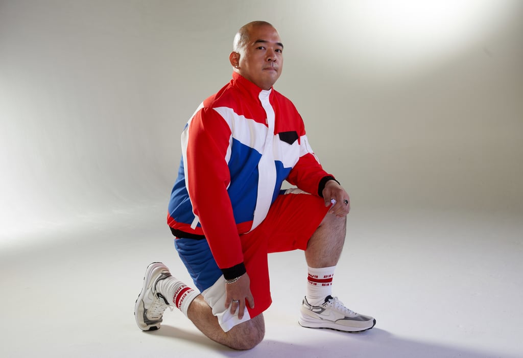 Special Olympics Athlete Alfred Ha in the Be Brave Collection