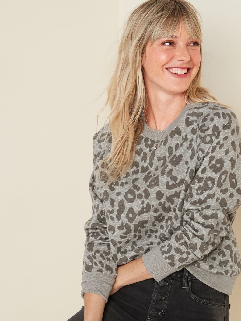 Matching Leopard Print Sweatshirt and Sweatpants at Old Navy PS UK Fashion