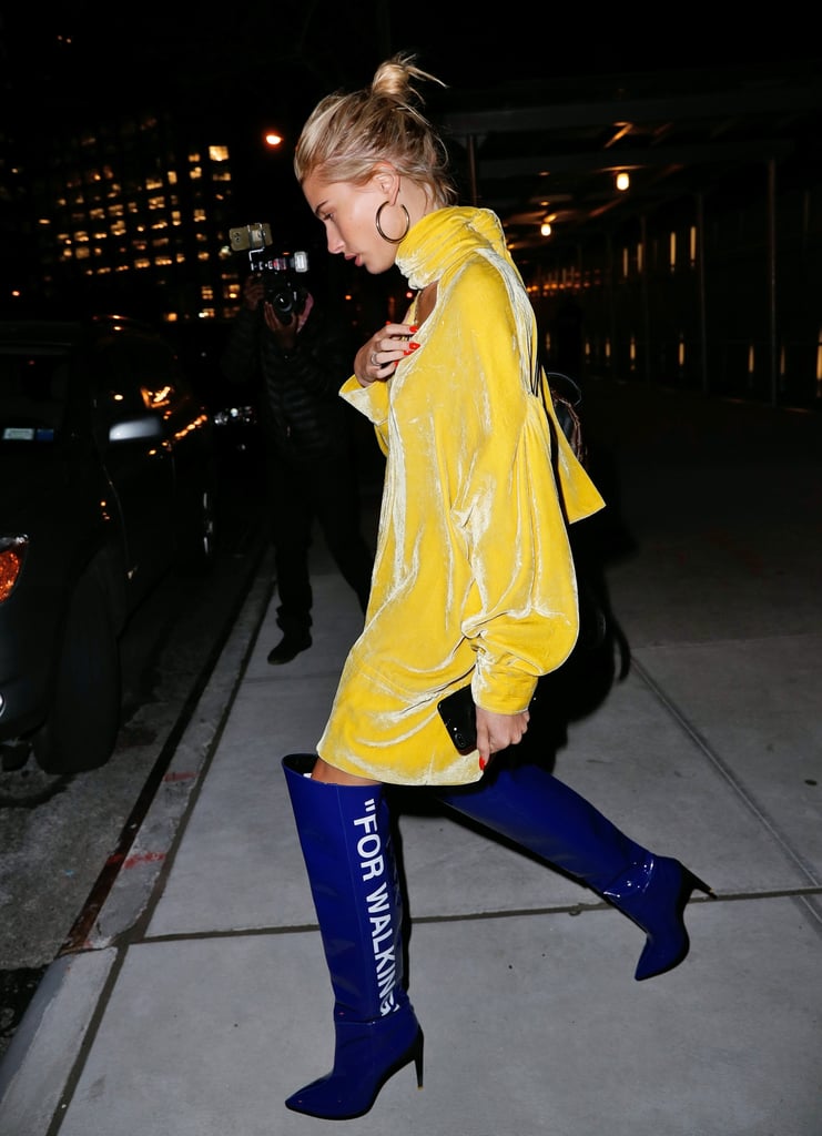 Hailey Baldwin's Sexy Shoes