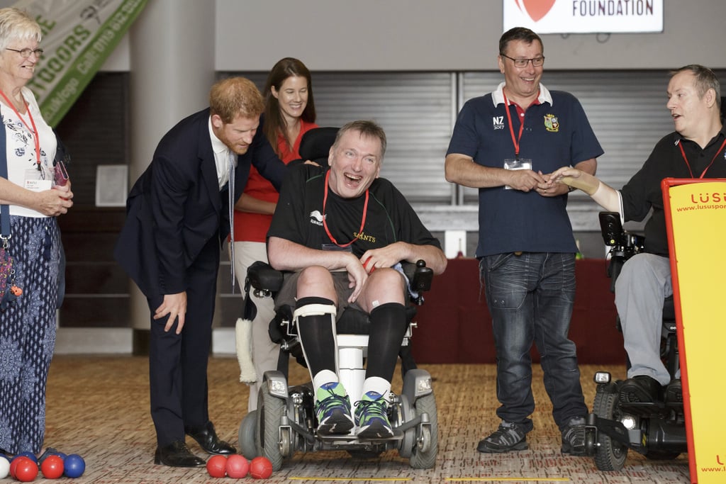 Prince Harry at RFU Injured Players Foundation July 2018