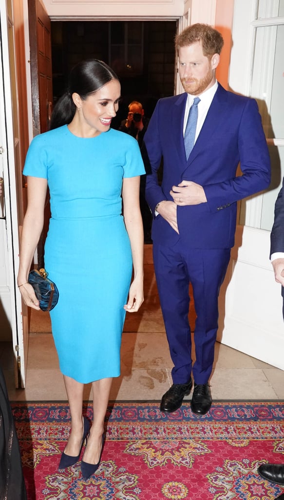 Prince Harry and Meghan Markle at the 2020 Endeavour Awards