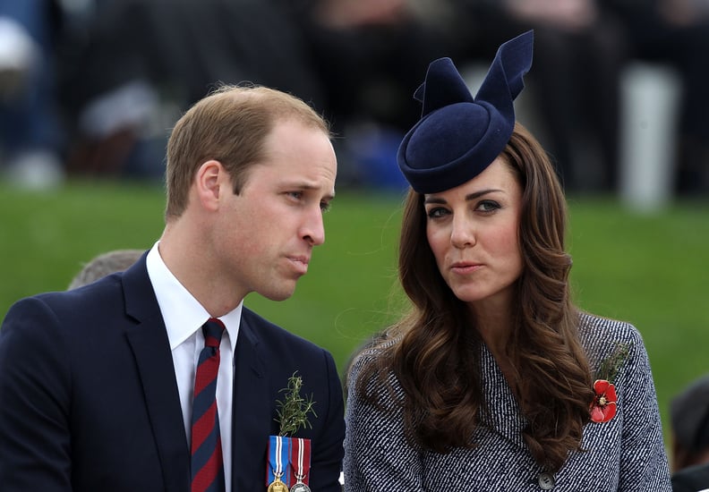 Kate: "No, William, they aren't supposed to look like bunny ears."