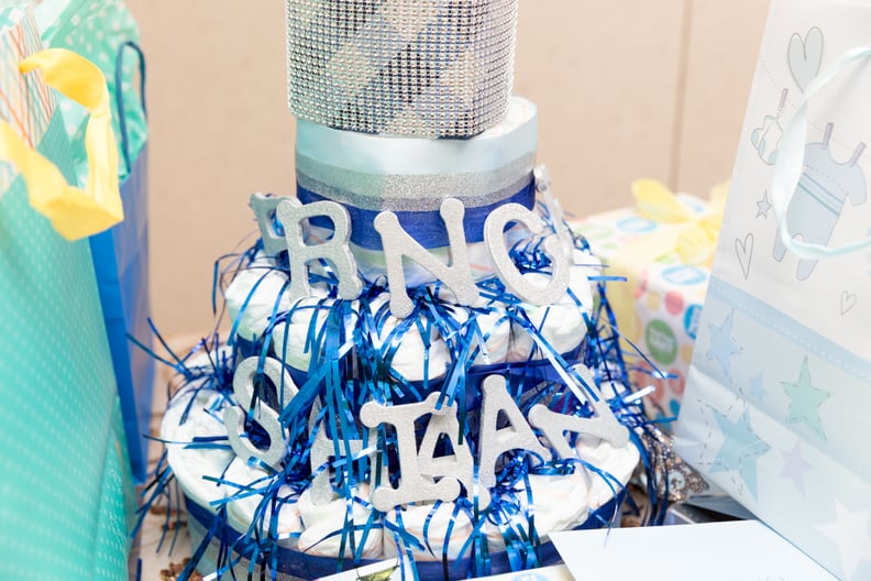 Three-Tiered Diaper Cake