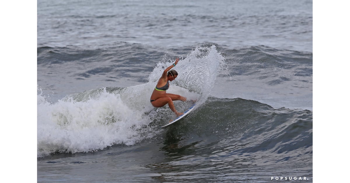 Bethany Hamilton Surfing While Pregnant November 2017 POPSUGAR