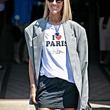 Style Your T-Shirt With: A Skirt and Blazer