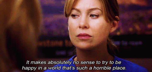 When Meredith Talks About the Wretchedness of It All