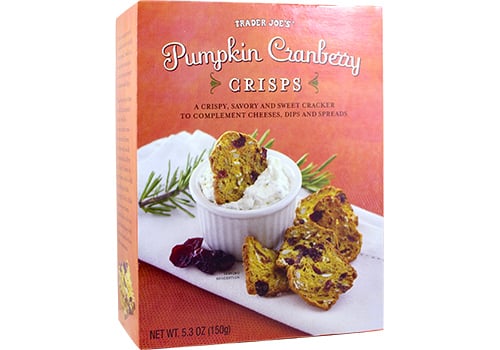 Pumpkin Cranberry Crisps ($4)