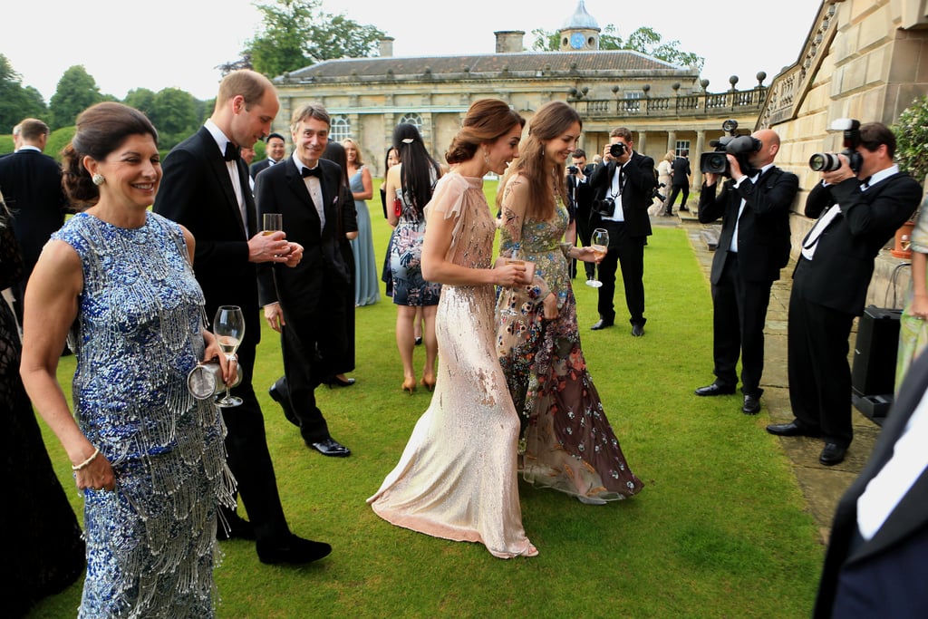 Prince William and Kate Middleton at Gala Dinner June 2016